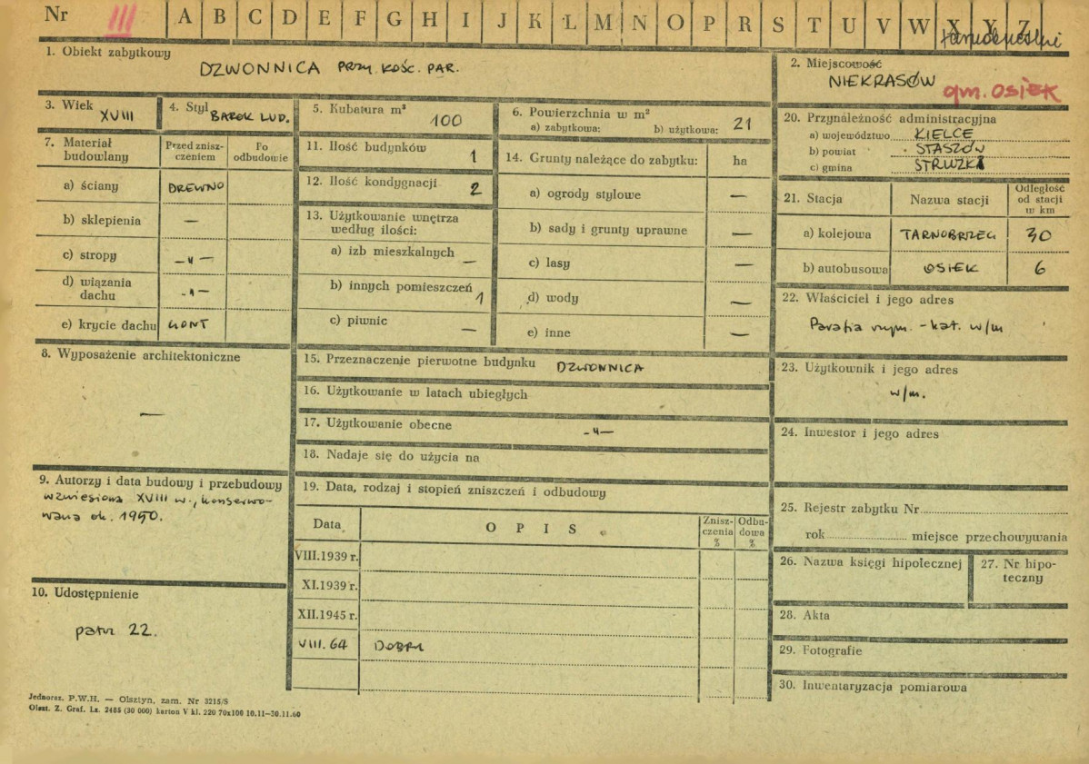 Karta zielona, skan nr 1