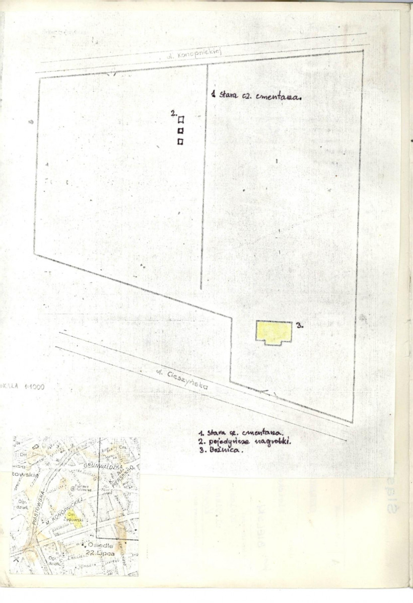Karta cmentarza, skan nr 3