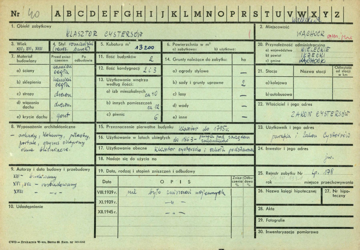 Karta zielona, skan nr 1
