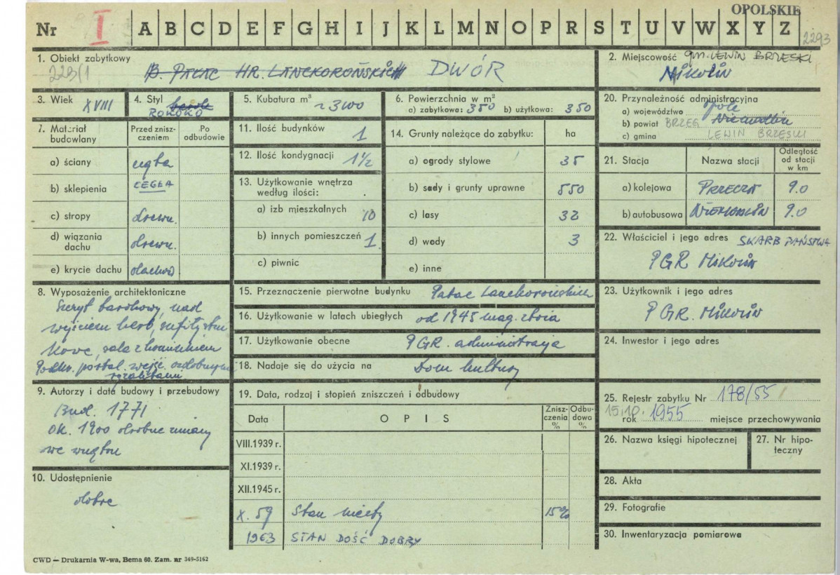Karta zielona, skan nr 1