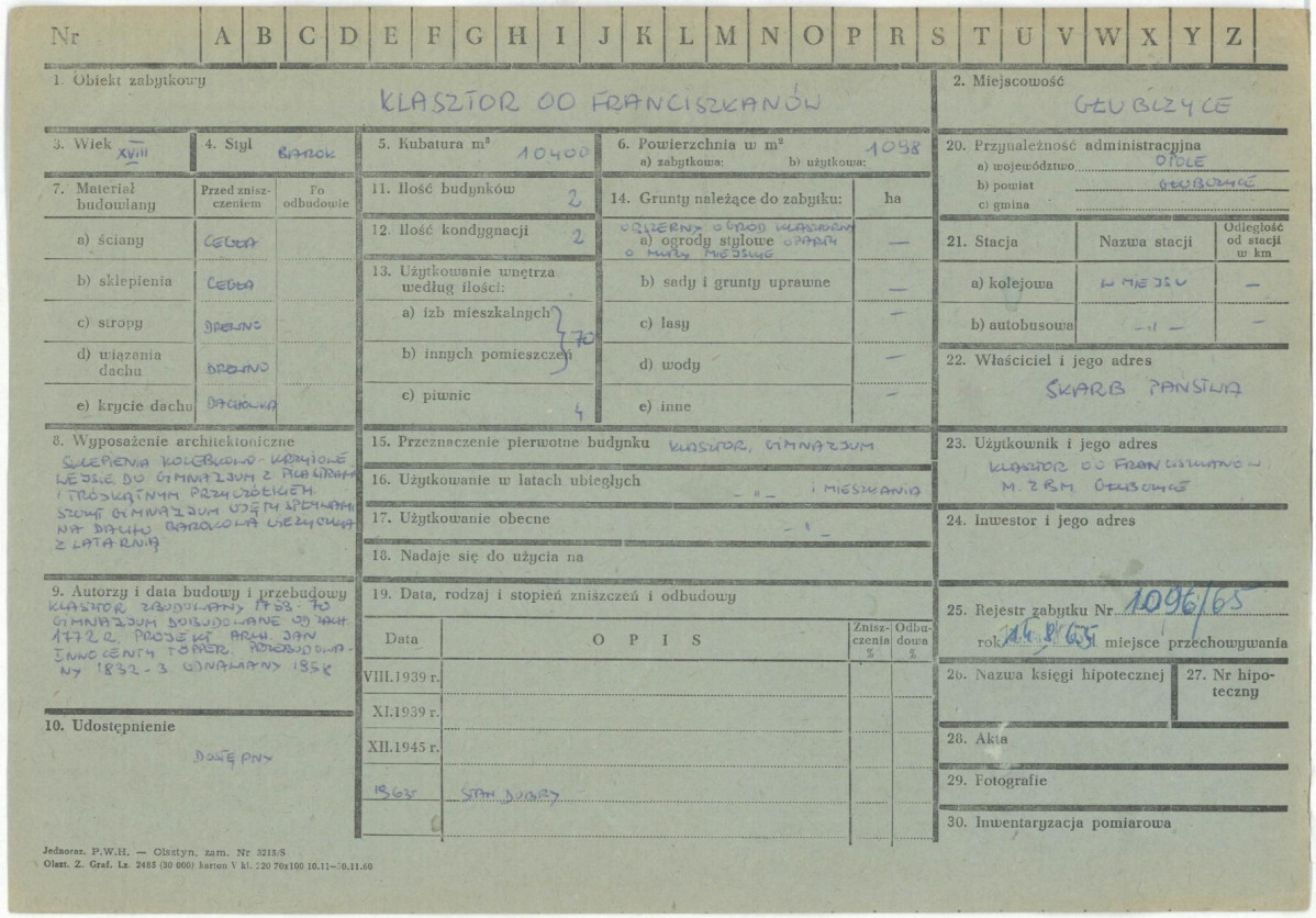 Karta zielona, skan nr 1