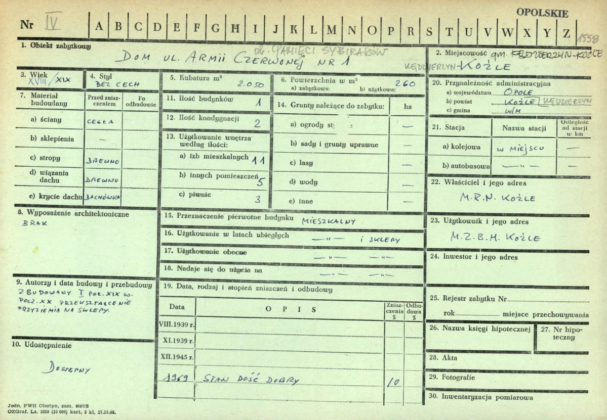 Karta zielona, skan nr 1