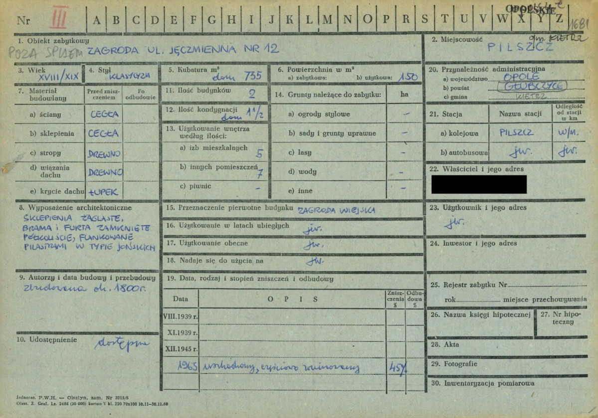 KZ - Karta zielona, skan nr 1