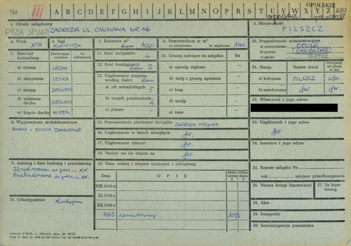 KZ - Karta zielona, skan nr 1