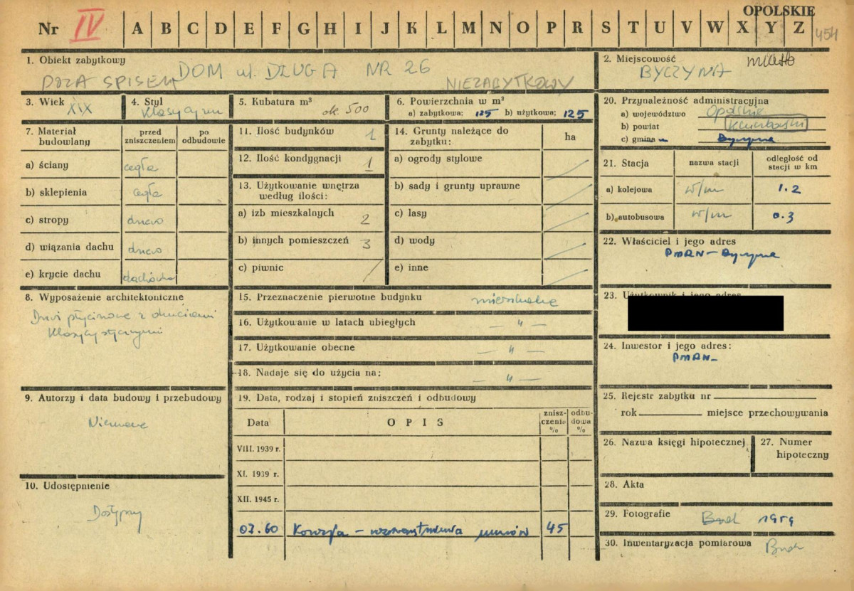 KZ - Karta zielona, skan nr 1