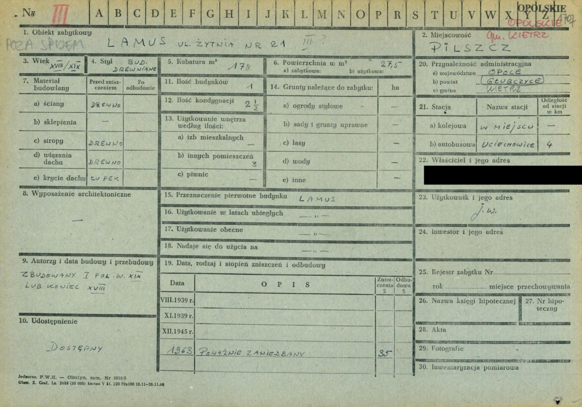 KZ - Karta zielona, skan nr 1