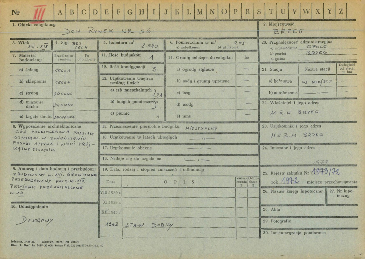 Karta zielona, skan nr 1