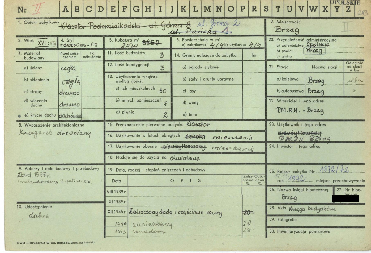 KZ - Karta zielona, skan nr 1