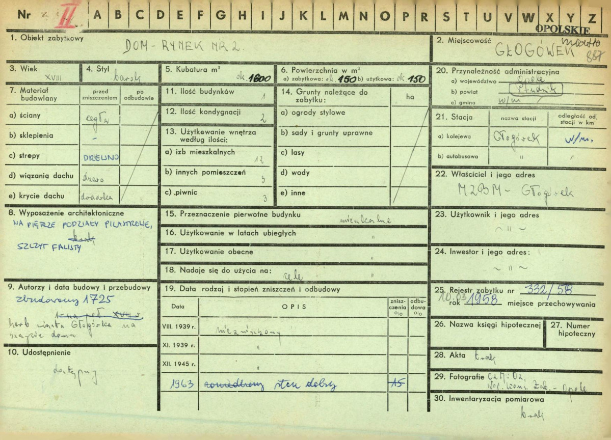 KZ - Karta zielona, skan nr 1
