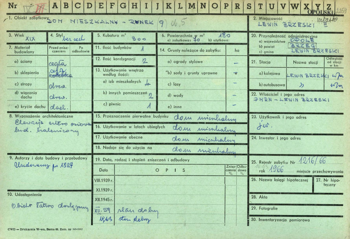 Karta zielona, skan nr 1