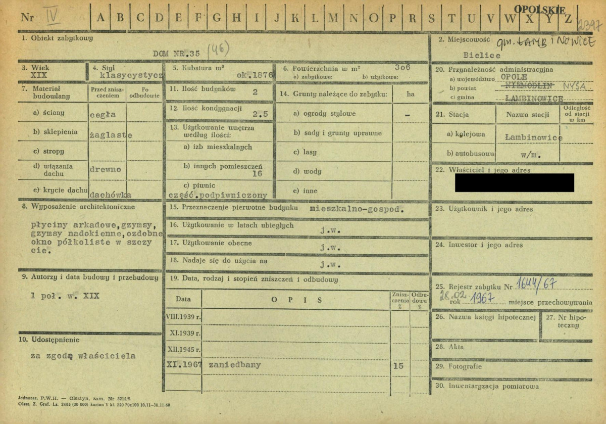 KZ - Karta zielona, skan nr 1