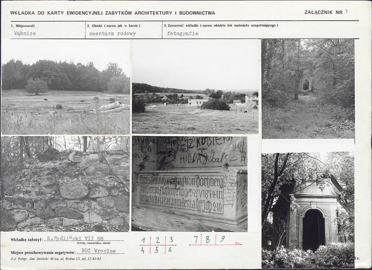 Karta cmentarza, skan nr 5