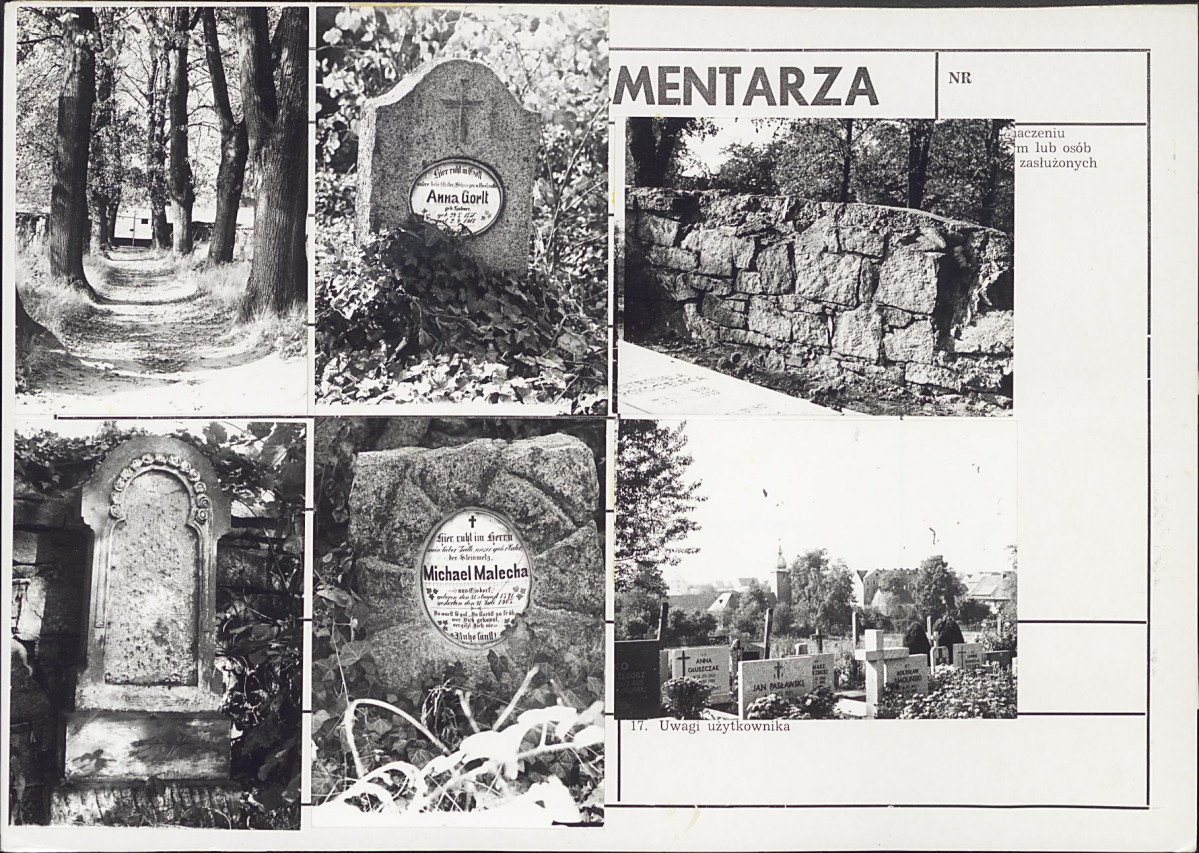 Karta cmentarza, skan nr 6