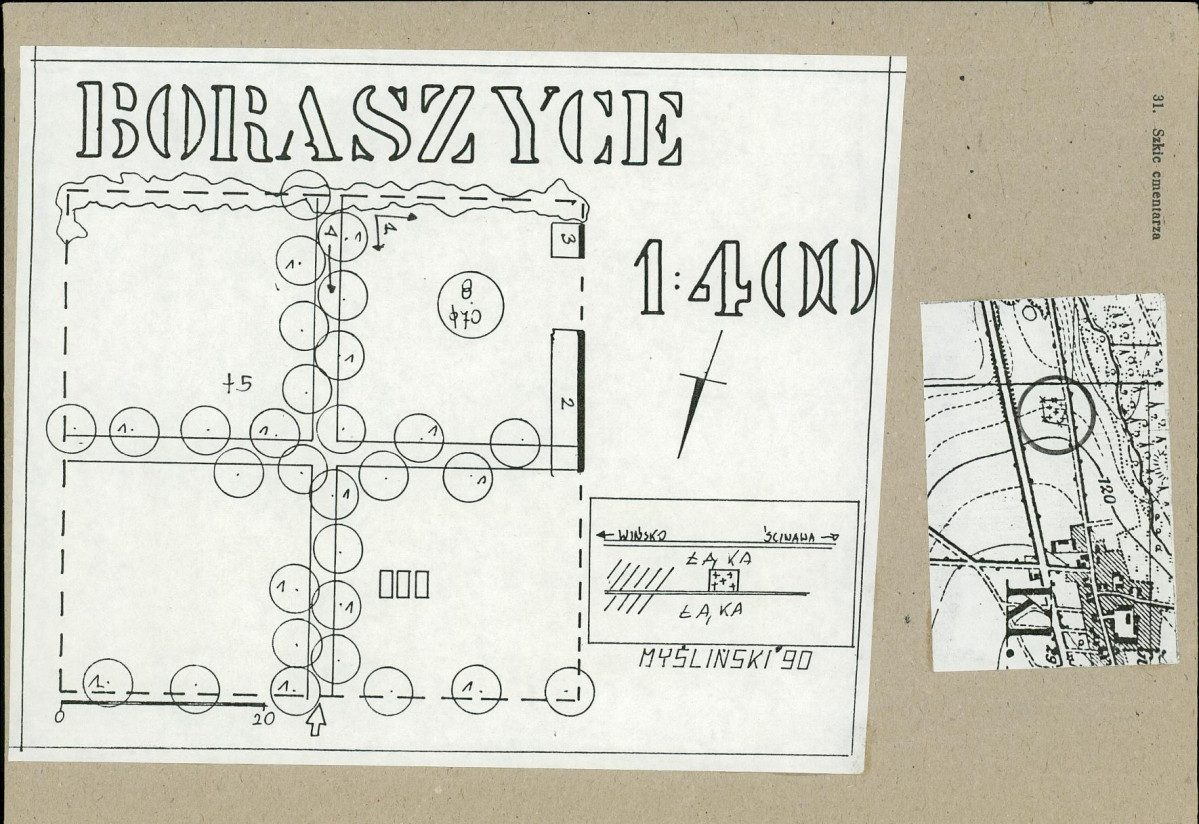 Karta cmentarza, skan nr 3