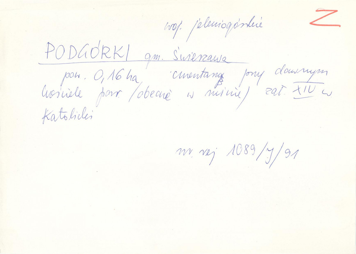 KC - Karta cmentarza, skan nr 5