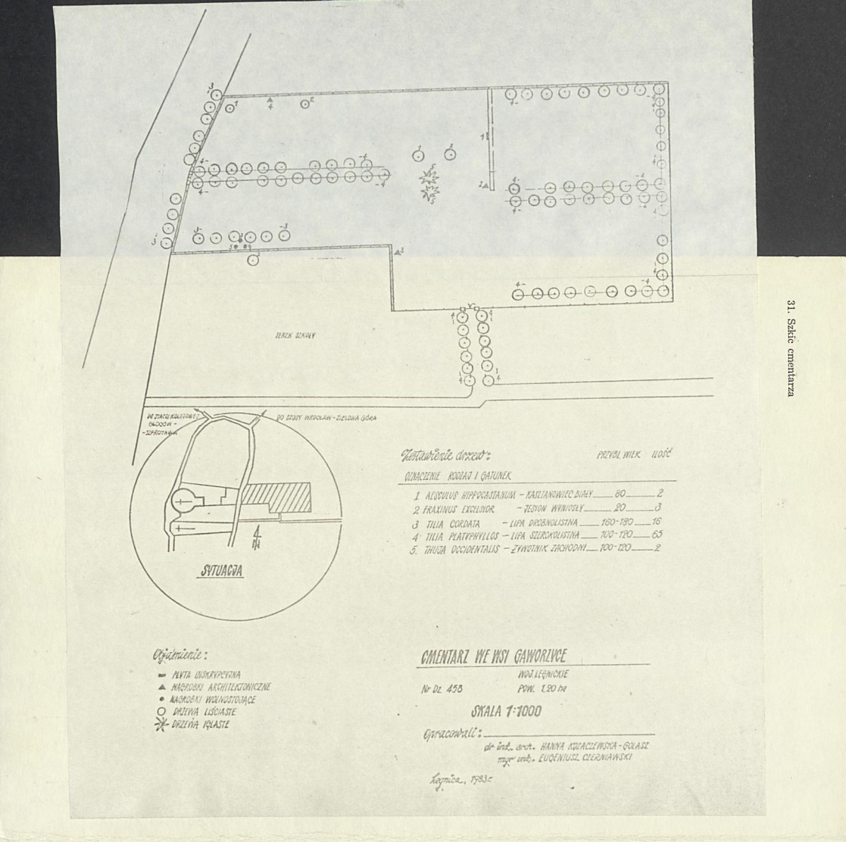 Karta cmentarza, skan nr 3