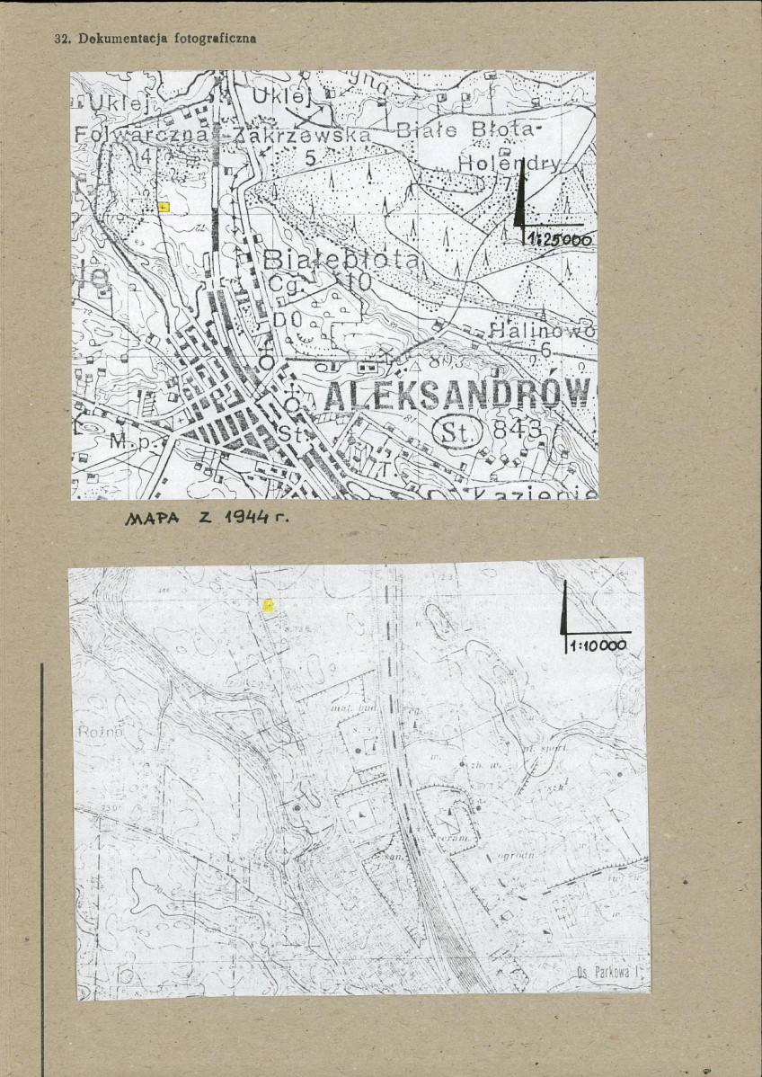 Karta cmentarza, skan nr 4