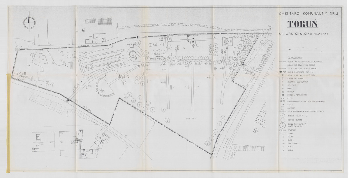 Karta cmentarza, skan nr 8