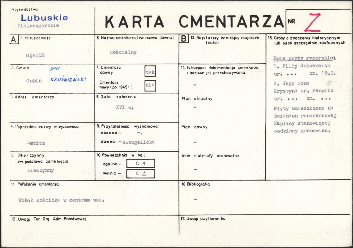 Karta cmentarza, skan nr 1