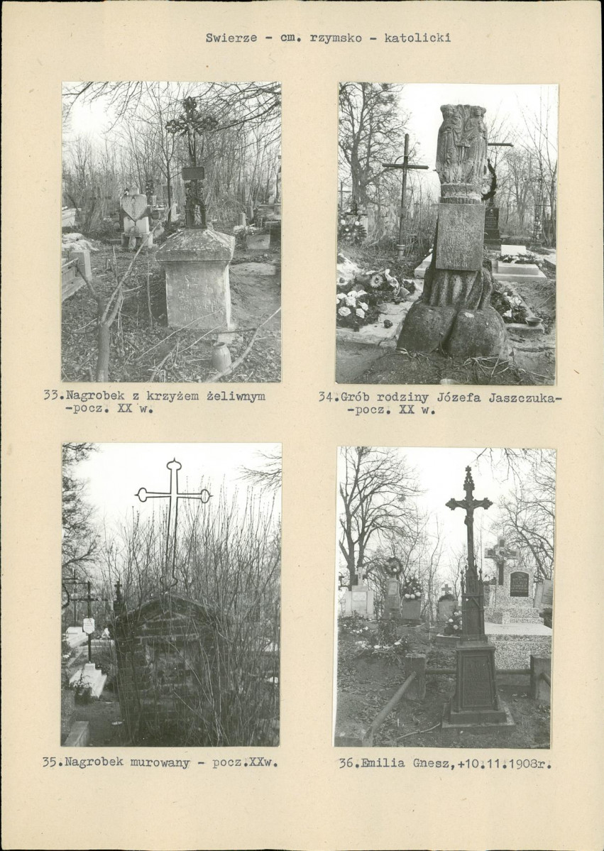 Karta cmentarza, skan nr 13