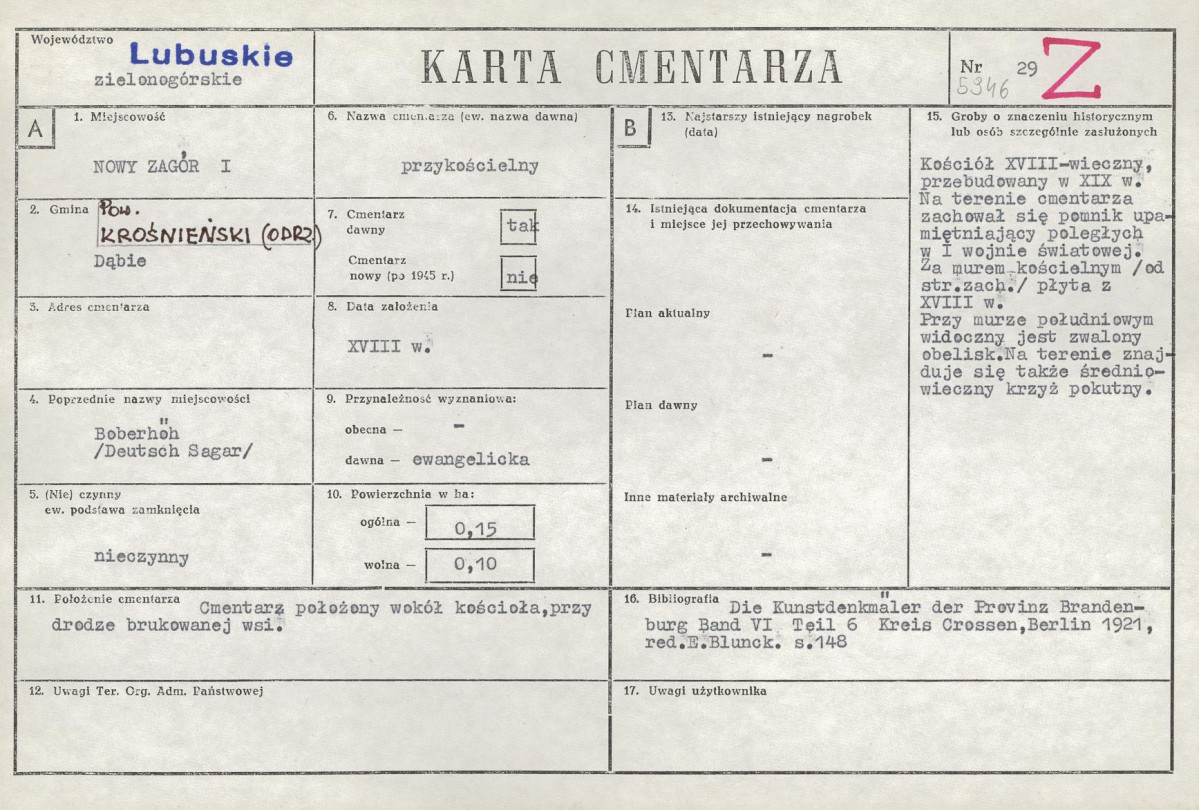 Karta cmentarza, skan nr 1
