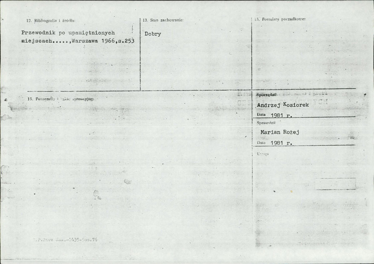Karta cmentarza, skan nr 11