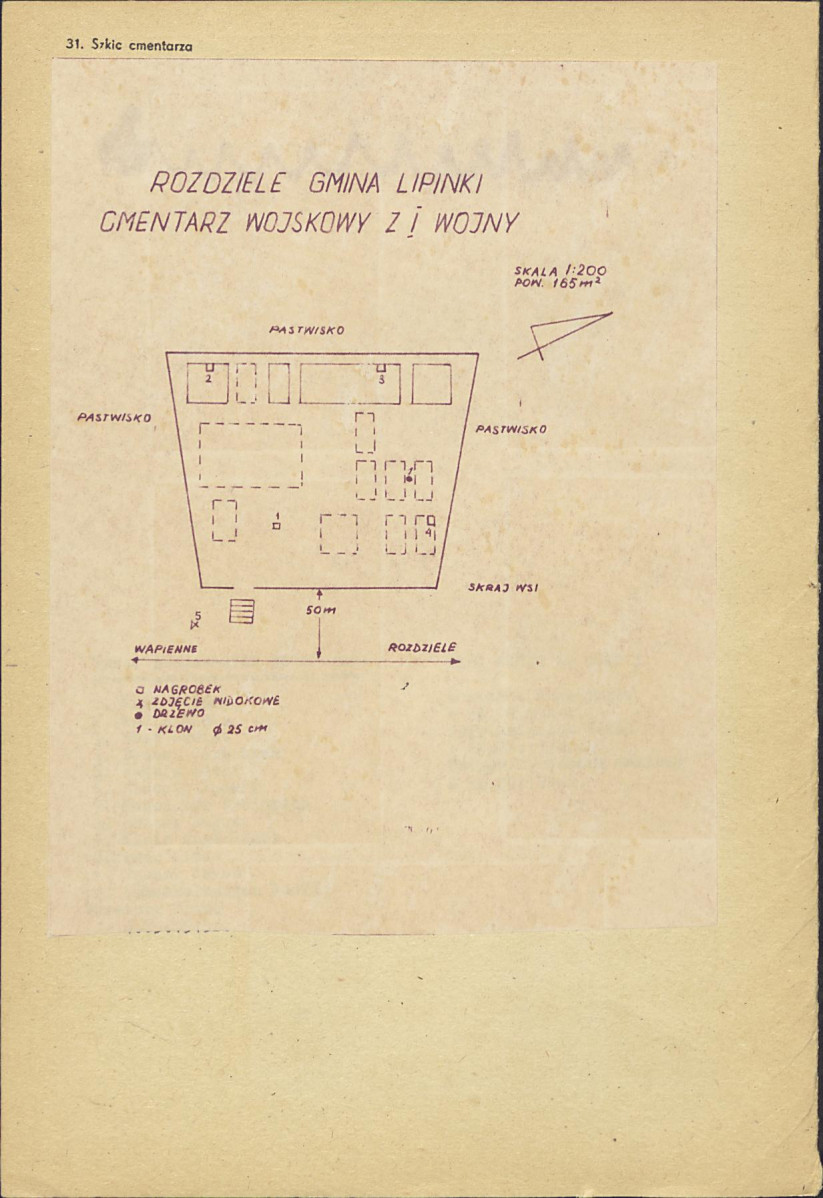 Karta cmentarza, skan nr 3