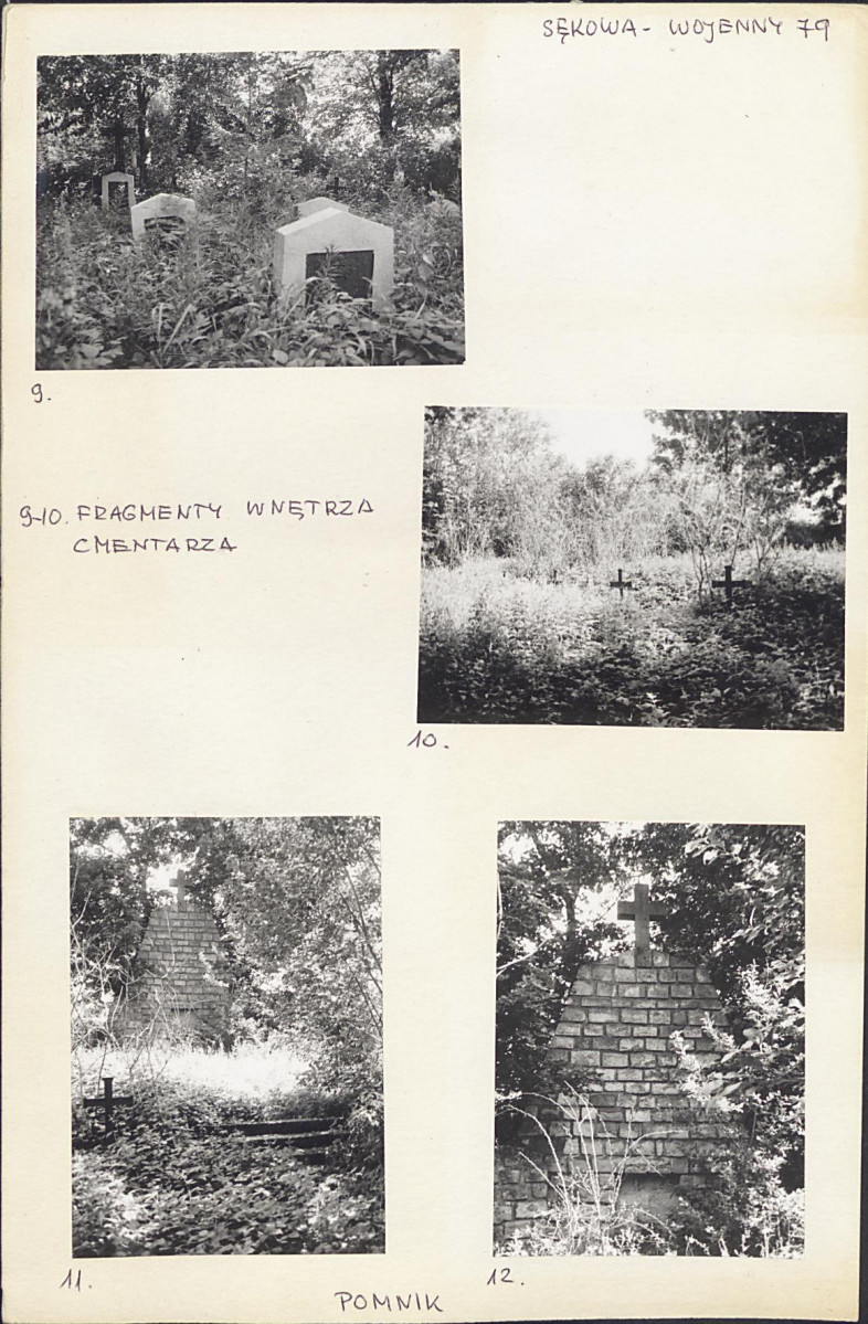 Karta cmentarza, skan nr 6