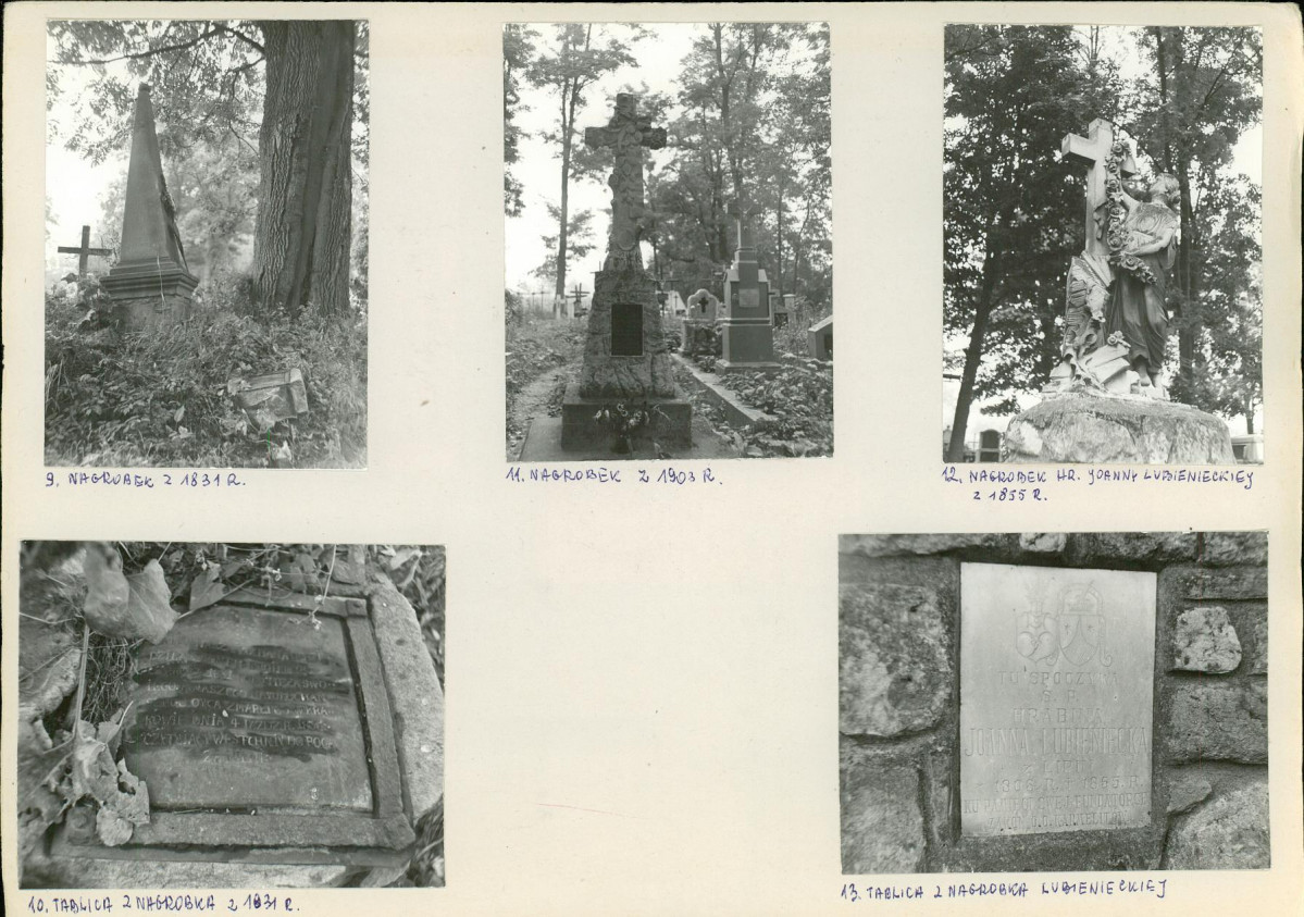 Karta cmentarza, skan nr 6