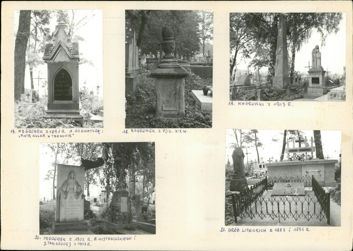 Karta cmentarza, skan nr 8