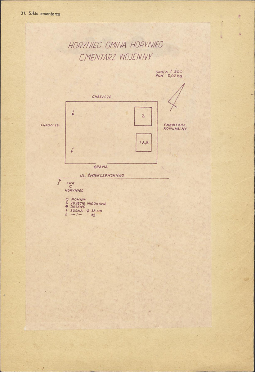 Karta cmentarza, skan nr 3