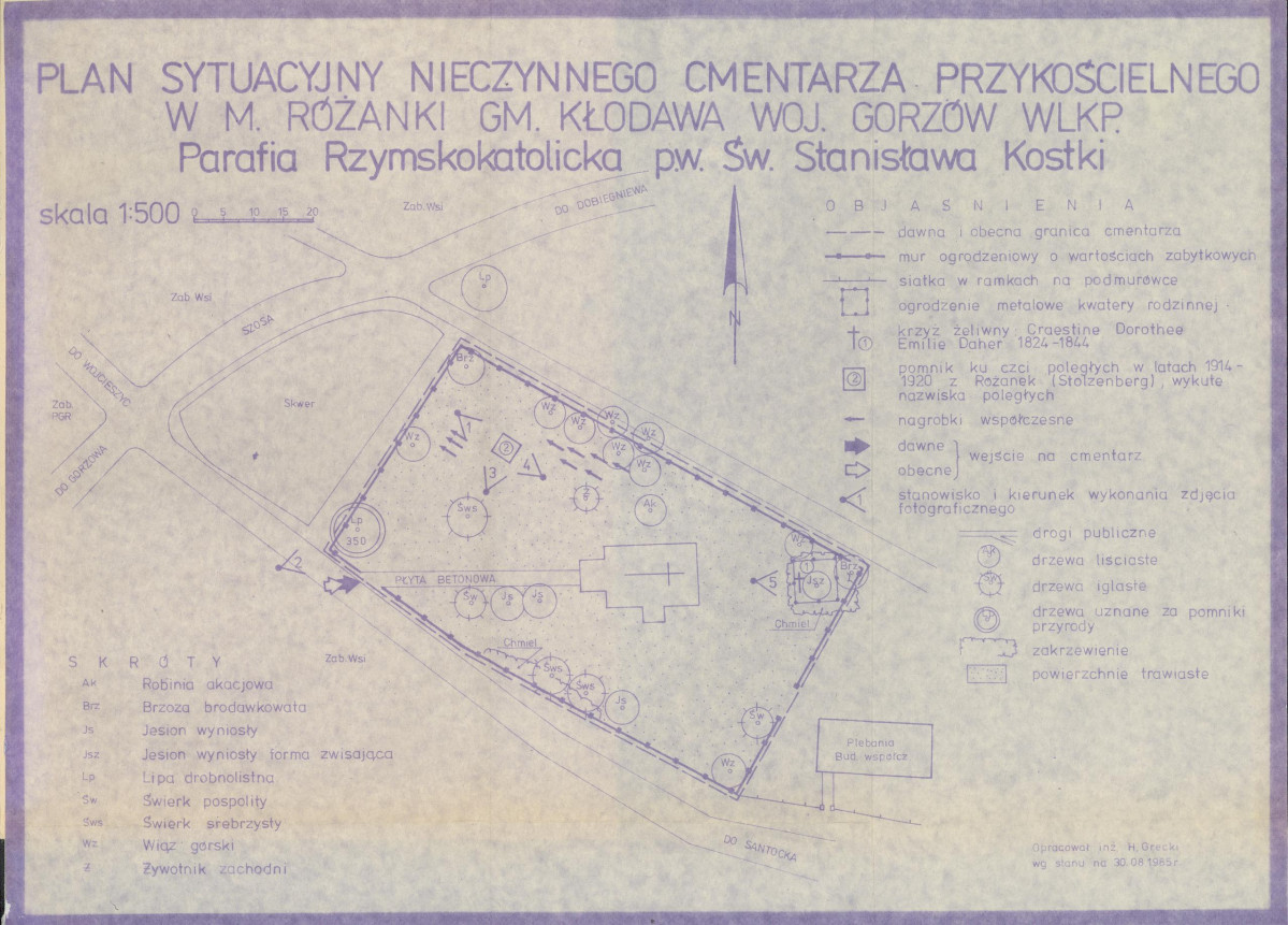 Karta cmentarza, skan nr 3