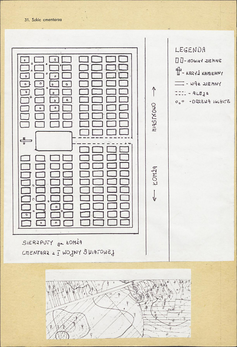 Karta cmentarza, skan nr 3