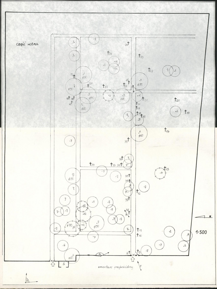 Karta cmentarza, skan nr 3