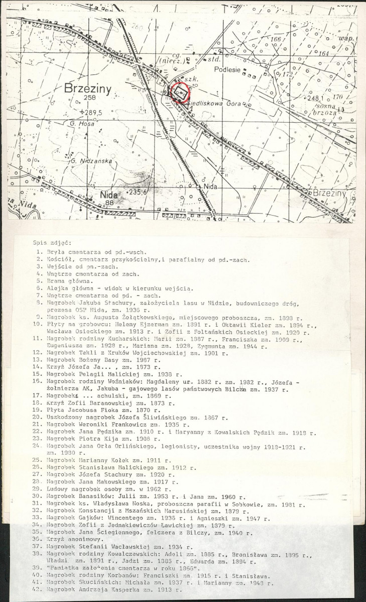 Karta cmentarza, skan nr 4