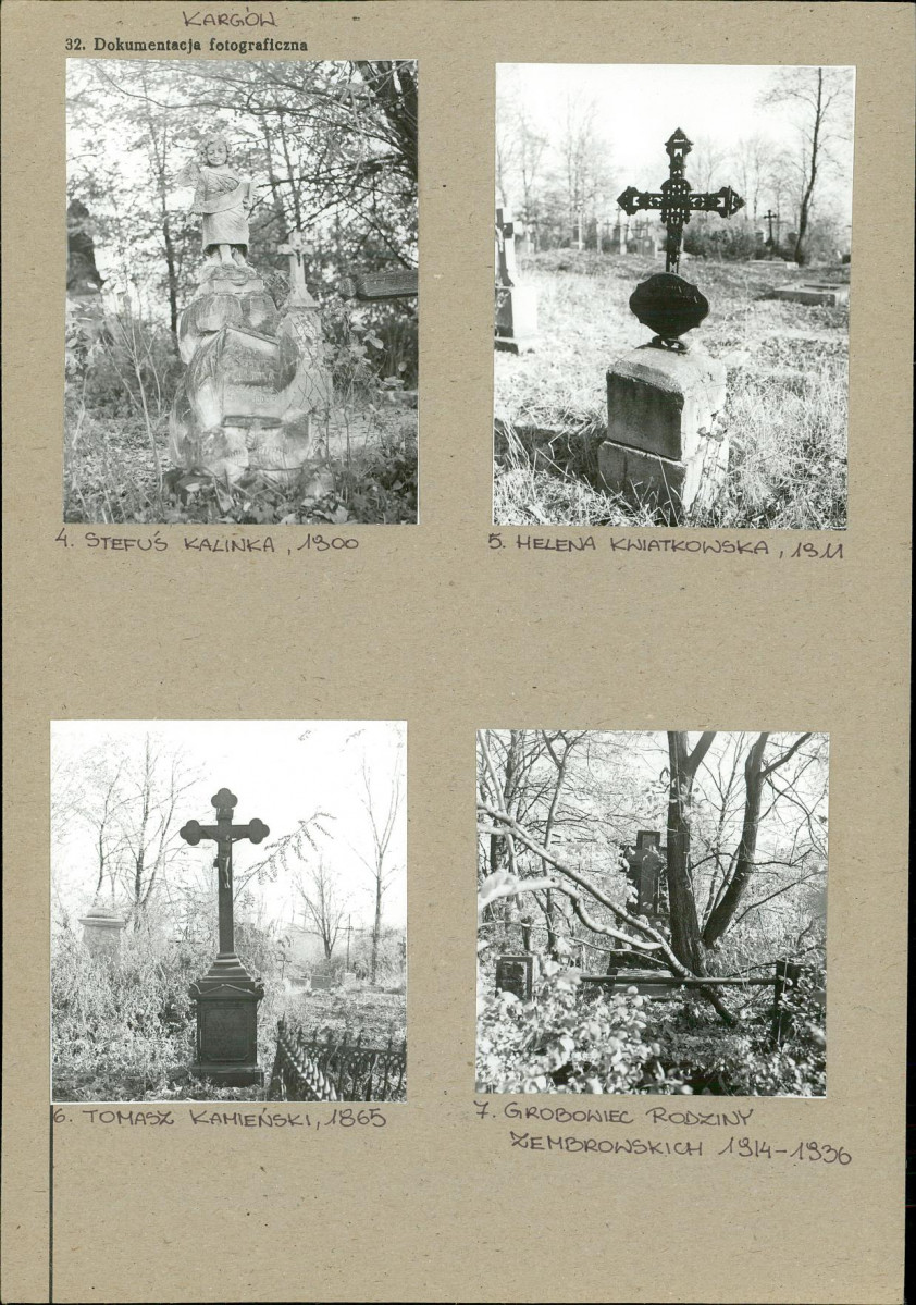 Karta cmentarza, skan nr 6