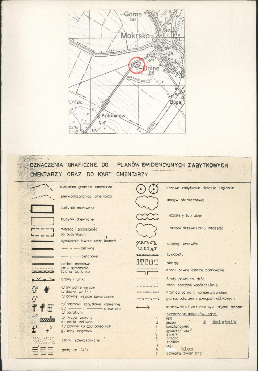 Karta cmentarza, skan nr 4