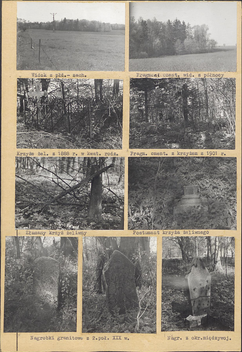 Karta cmentarza, skan nr 4