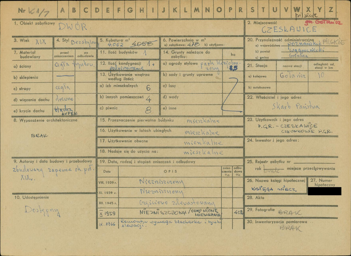 KZ - Karta zielona, skan nr 1