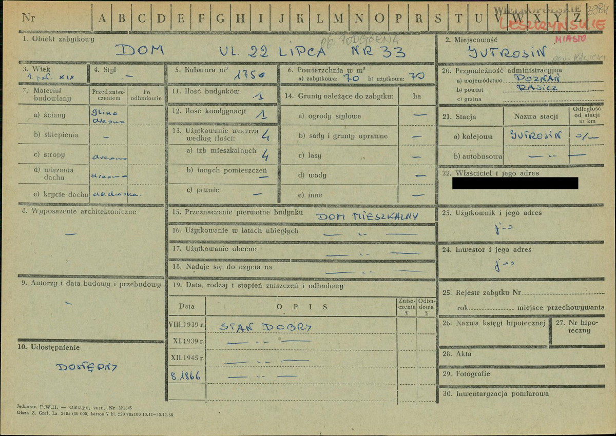 Karta zielona, skan nr 1