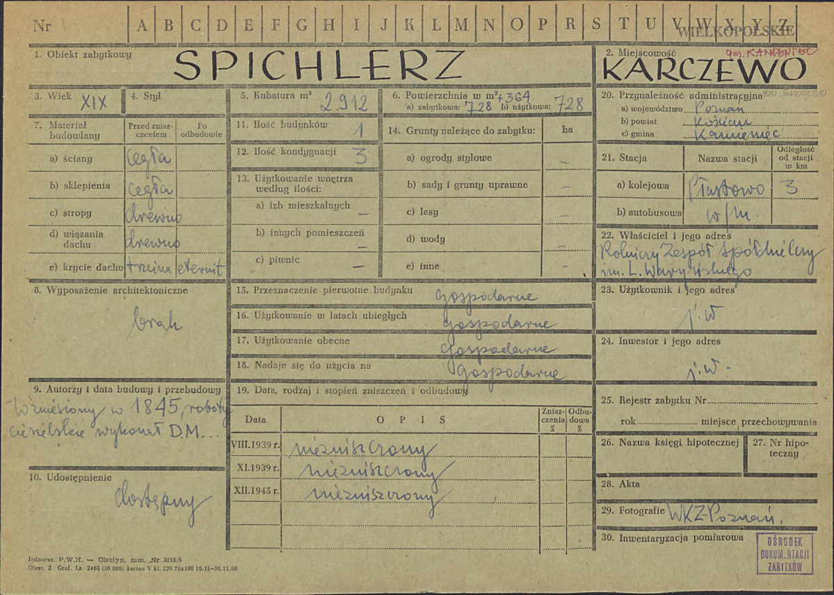 Karta zielona, skan nr 1