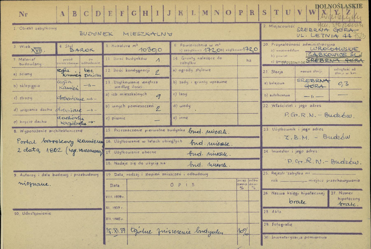 KZ - Karta zielona, skan nr 1