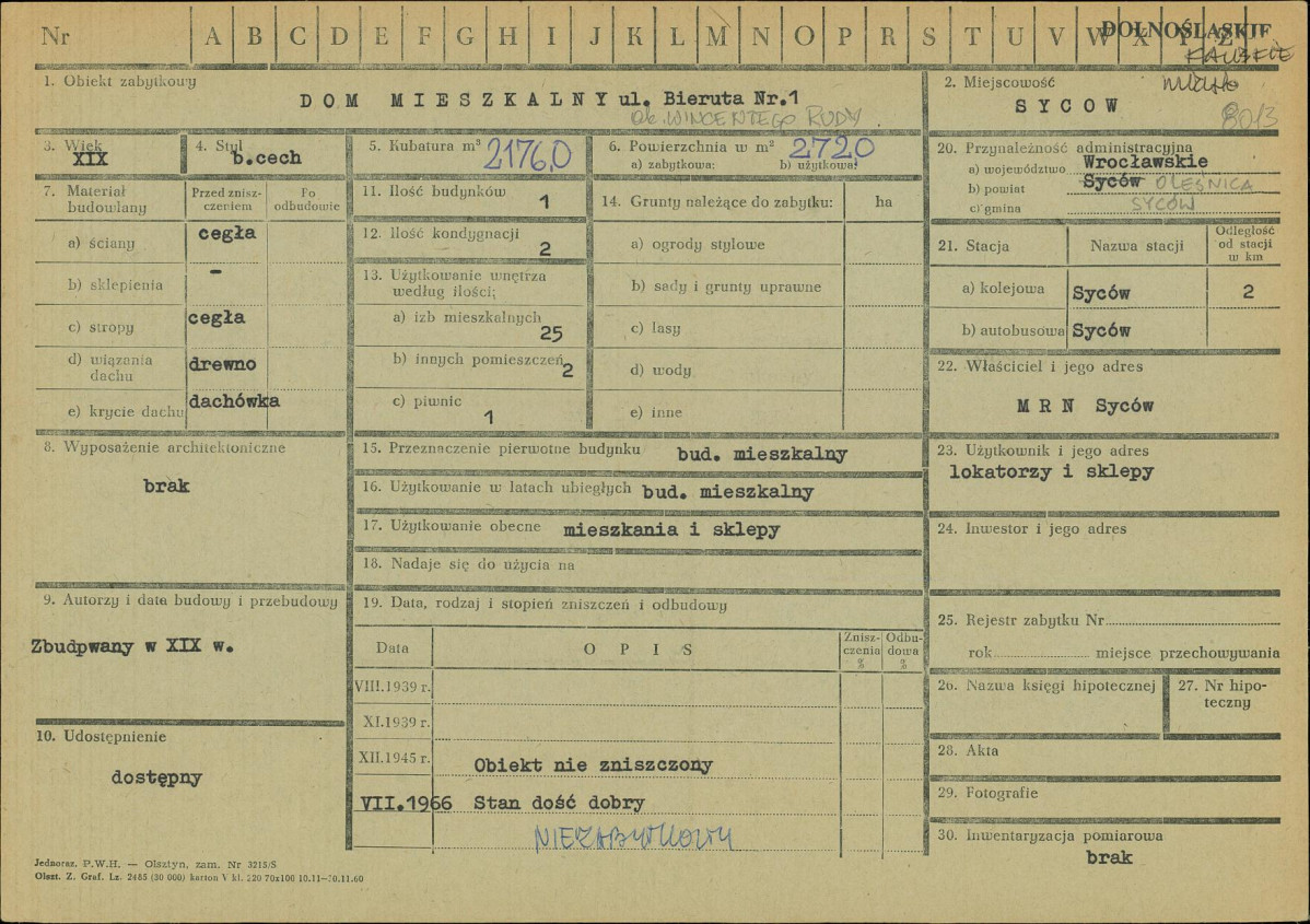 Karta zielona, skan nr 1