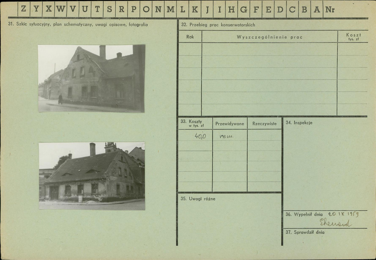 KZ - Karta zielona, skan nr 2