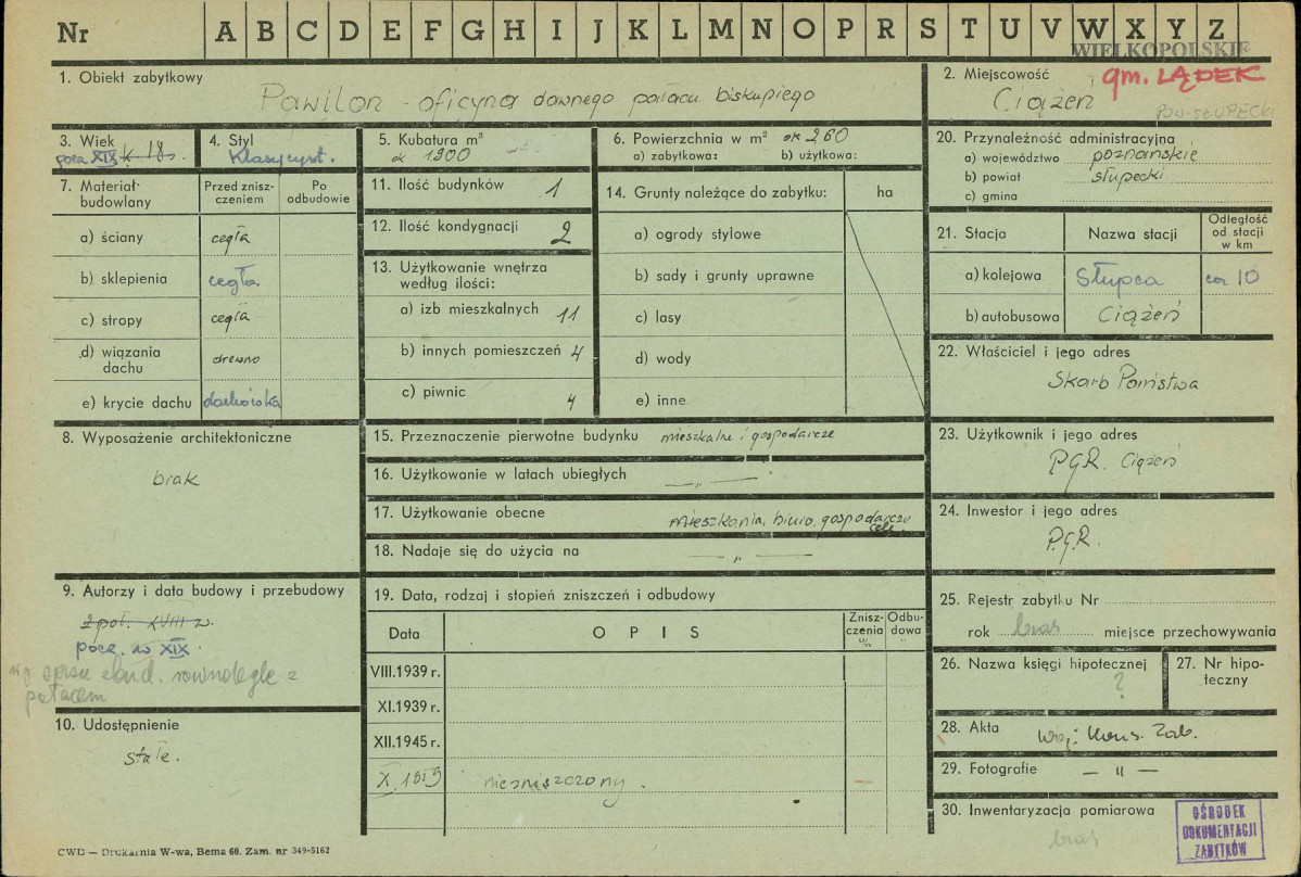 Karta zielona, skan nr 1