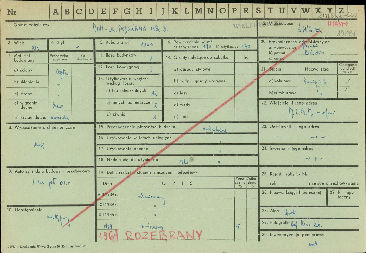 Karta zielona, skan nr 1