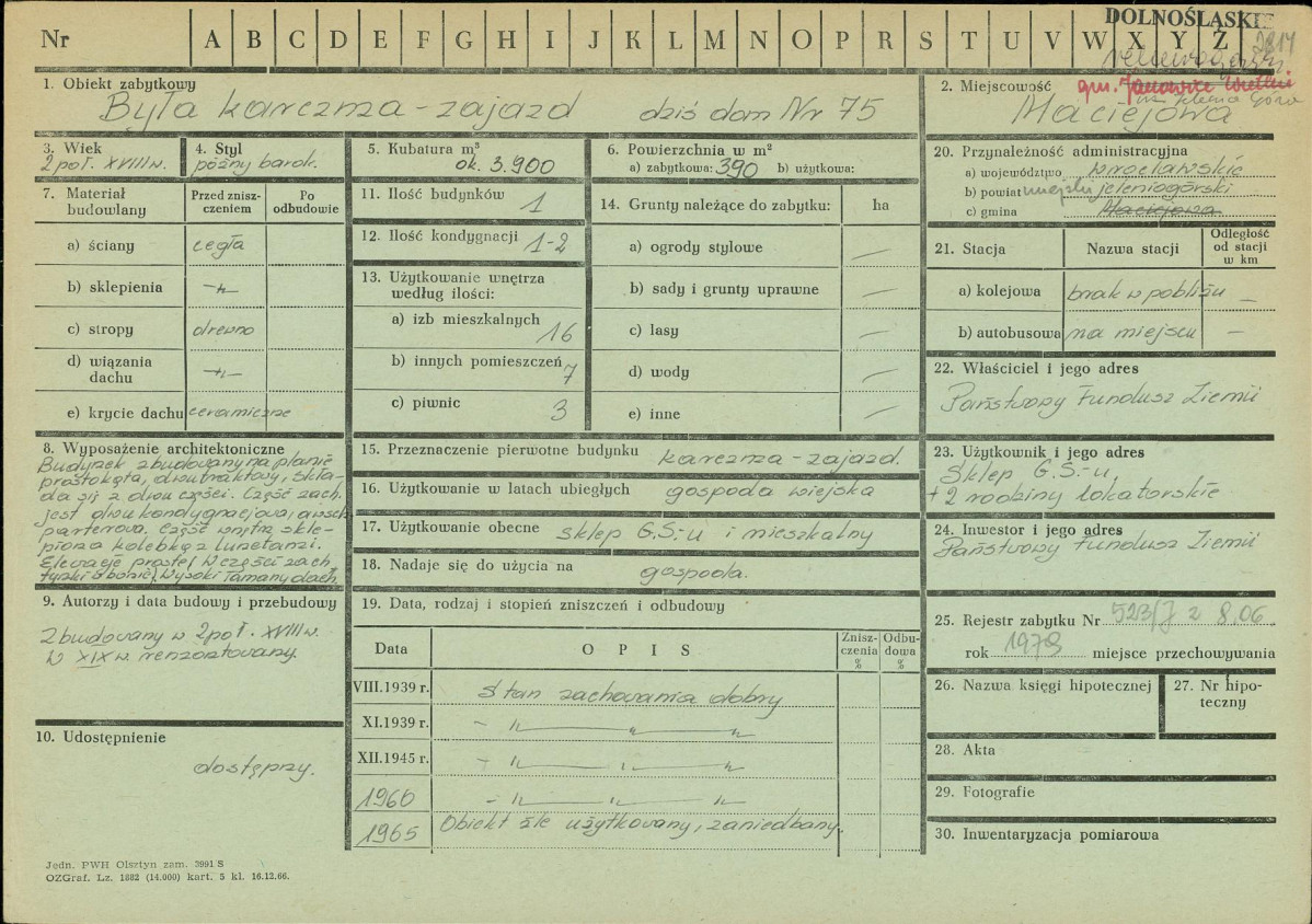 Karta zielona, skan nr 1