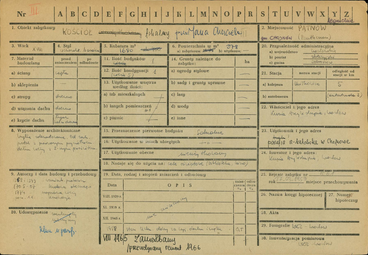 Karta zielona, skan nr 1