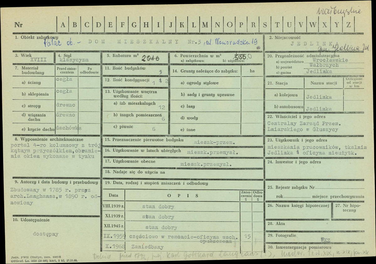 Karta zielona, skan nr 1