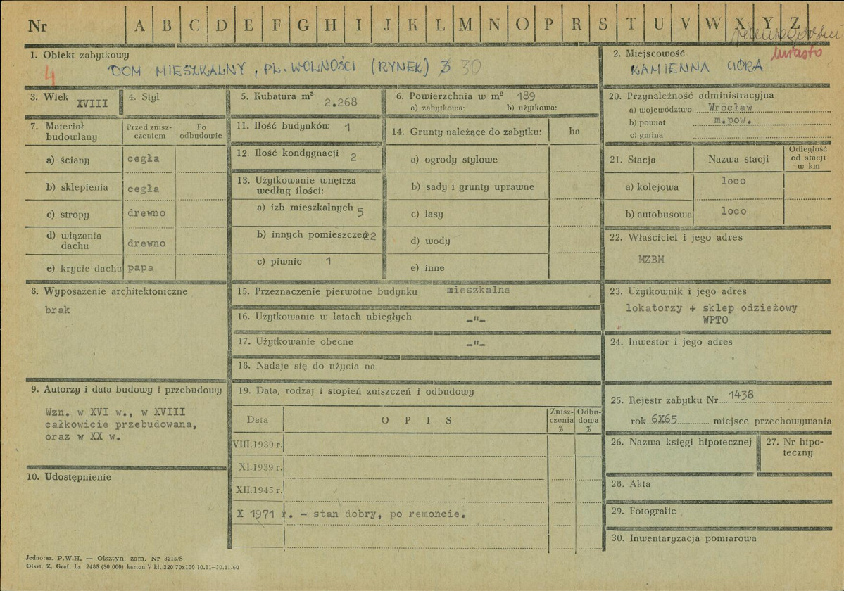 Karta zielona, skan nr 1